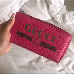 Pink Gucci Wallet
